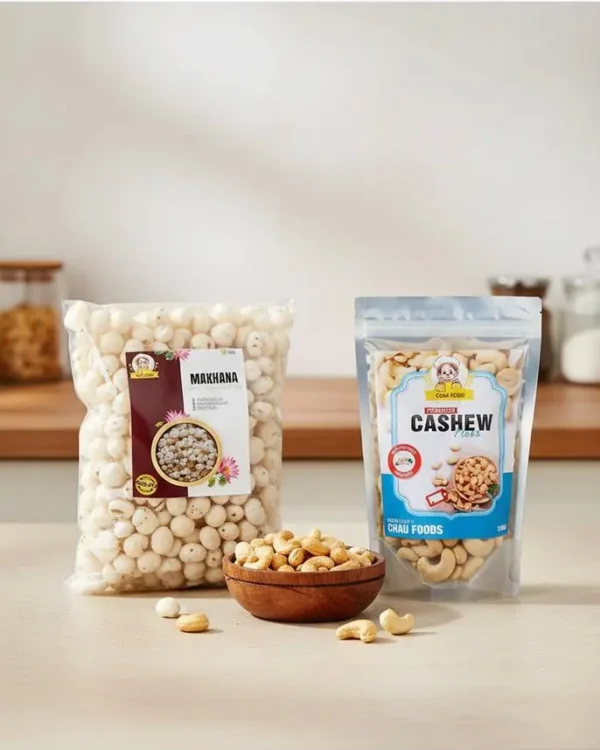 Combo Makhana + Cashew